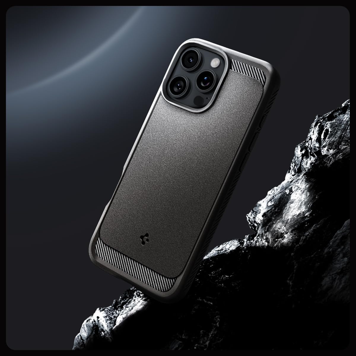 Etui Spigen Rugged Armor Mag do MagSafe do iPhone 16 Pro, szare
